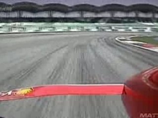 FP1- Kimi onboard @ Sepang 2007