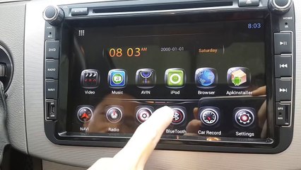 Android 4.4.2 / 4.2.2 System Double Din Car Radio Stereo How to Connect OBD2