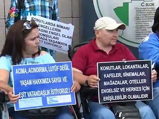 Engelsiz hayat için suç duyurusu