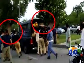 Imran’s nephews threatened traffic warden police report-Geo Reports-07 Jul 2015
