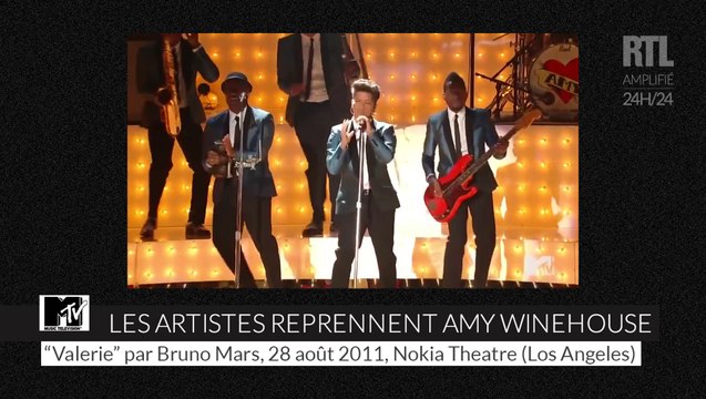 Bruno Mars, Chris Martin, Alicia Keys, quand les artistes reprennent Amy Winehouse