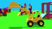 Kid's Construction Toys & Trucks! Learn 3d Shapes   English Demo Song & Game!    ABC