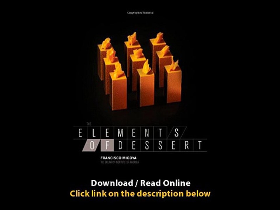 [Download PDF] The Elements of Dessert