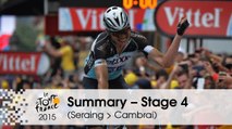 Summary - Stage 4 (Seraing > Cambrai) - Tour de France 2015