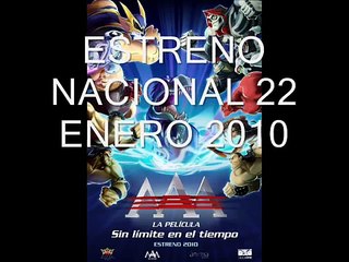 AAA LA PELÍCULA SIN LIMITE EN EL TIEMPO