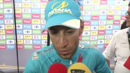 Cyclisme - Tour de France : Nibali «Satisfait de l'équipe»