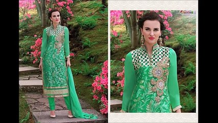 Karachi works Georgette Suits collection 2015