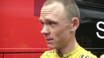 Cyclisme - Tour de France : Froome «content» de laisser le maillot à Martin