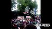 Embarrassing moment man attempts to dunk basketball over top of sports car - and fails