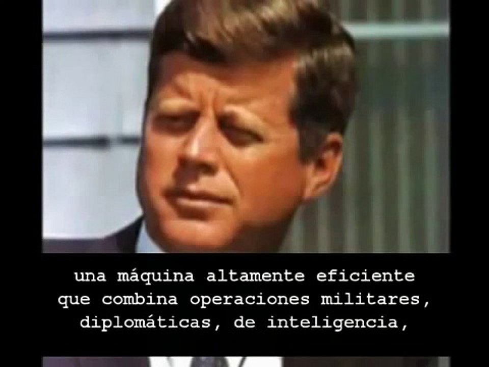 El Discurso que mató a J.F. Kennedy