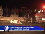 Muere joven de 23 años en colisión contra cabezal en Guanacaste