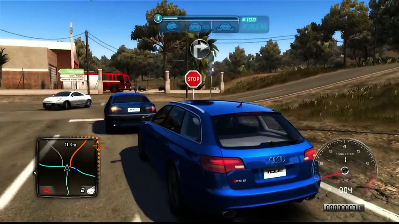 Test Drive Unlimited 2 Xbox 360 Gameplay Audi RS6 Von der Stadt zum Flughafen