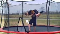 Top 50 Finishers of FORMER WWE Superstars on Trampoline