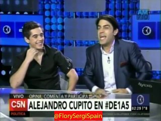 Visita de Sergio Celli en "De1a5" (CN5) 06-07-15