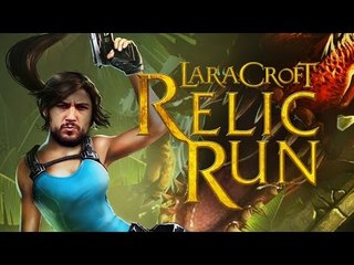 Lara Croft: Relic Run - Gameplay ao vivo às 16h30!