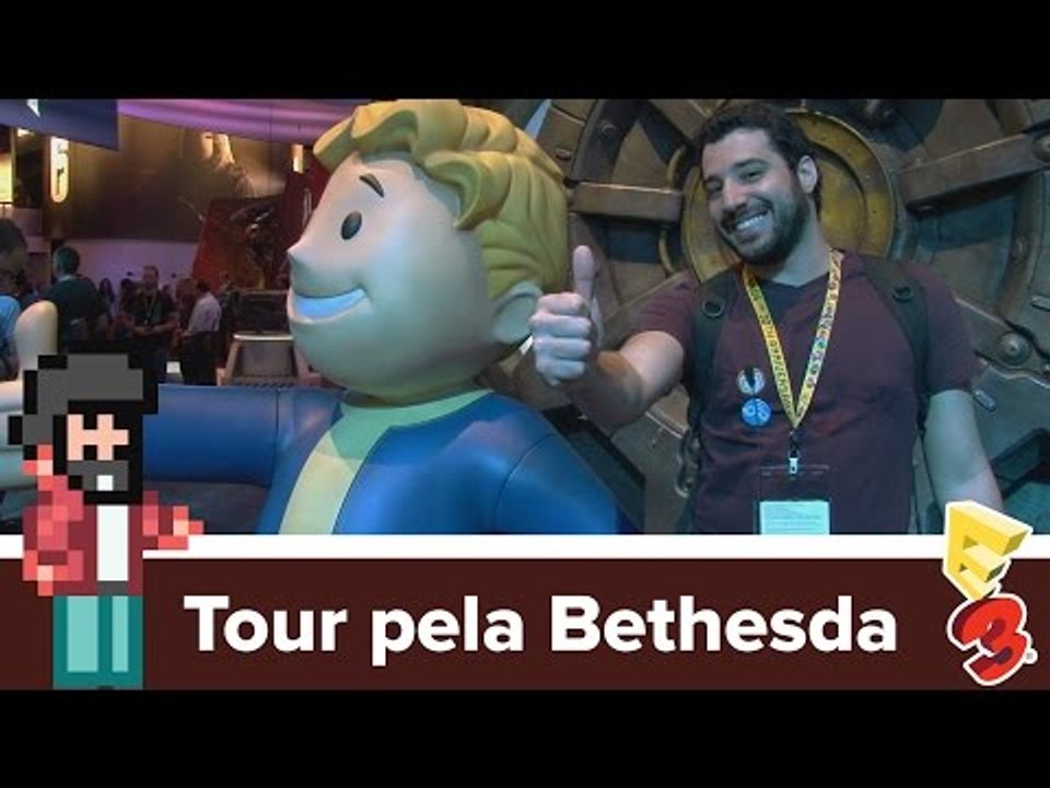 Tour pelo estande da Bethesda [E3 2015] - Baixaki Jogos
