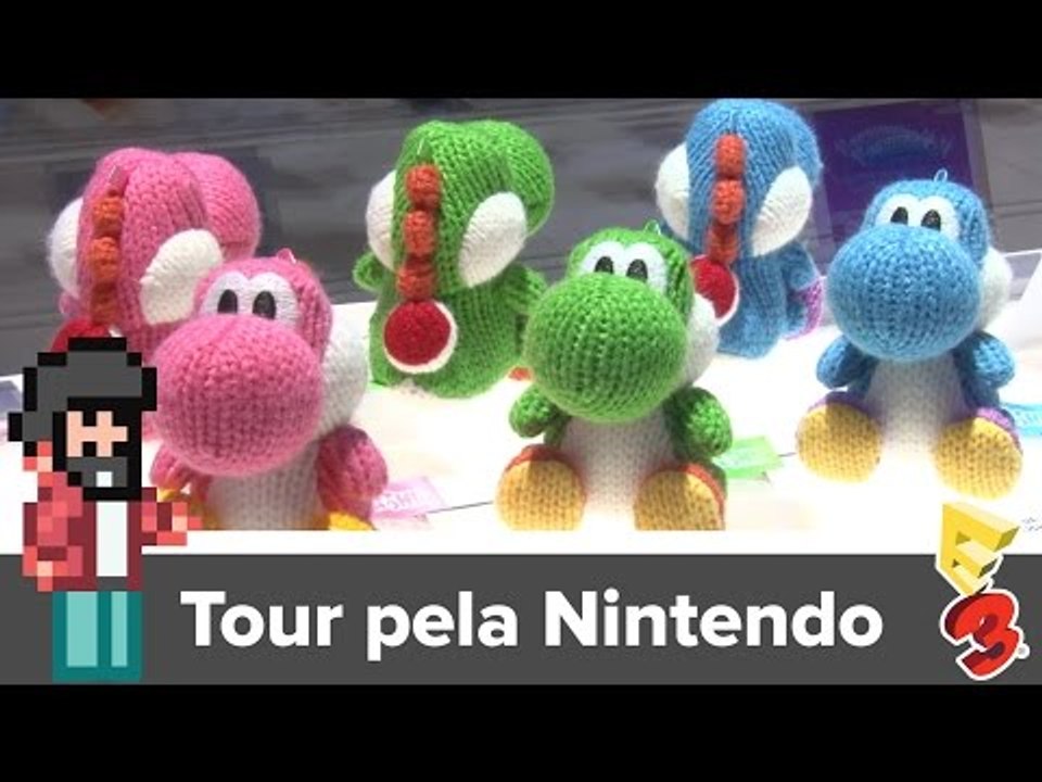 Tour pelo estande da Nintendo [E3 2015] - Baixaki Jogos