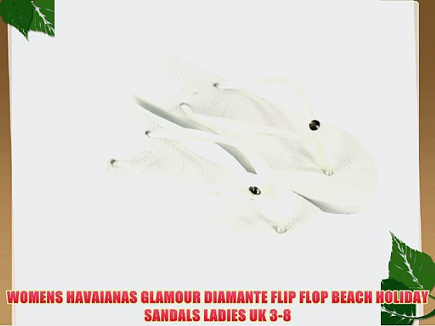 havaianas with diamante