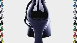 Honeystore Women's Closed Toe Mary Jane Dance Shoes Black 6 UK