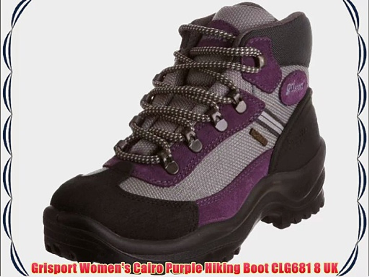 purple hiking boots