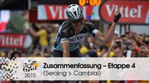 Zusammenfassung - Etappe 4 (Seraing > Cambrai) - Tour de France 2015