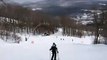 Downhill skiing @ Hunter mountain NY