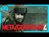 [Especial MGS] Metal Gear Solid 4: Parte 4 - Gameplay ao vivo!