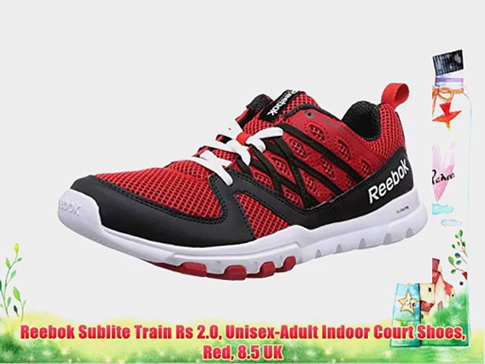 Reebok Sublite Train Rs 2.0 Unisex-Adult Indoor Court Shoes Red 8.5 UK