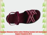 Karrimor Womens Salina Ladies Walking Sandals Soft Insole Heel Support Raspberry UK 6