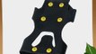 Traction Aid Slip-on Snow Shoes Ice Gripper Cleats UK 5-7.5
