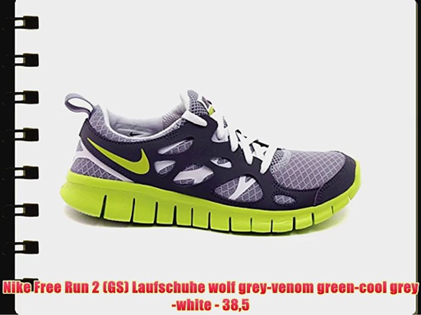 nike free run 2 cool grey