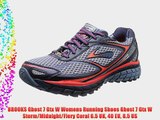 BROOKS Ghost 7 Gtx W Womens Running Shoes Ghost 7 Gtx W Storm/Midnight/Fiery Coral 6.5 UK 40