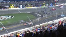 Dillon walks away from scary wreck