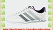 Adidas V Racer Womens Neo Trainers Nylon Ladies Running Sports Shoes 3 Stripe White/Silver