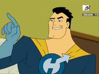Drawn Together Capitan Hero & Schwarzenegger stehen auf Vaginas