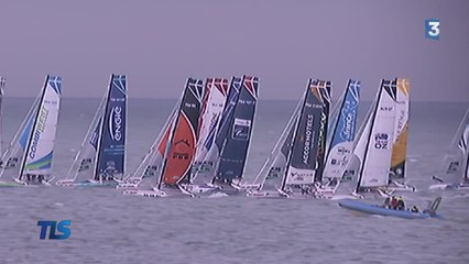 Le Diam 24 fait briller le Tour de France à la voile