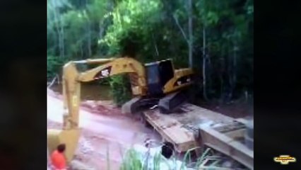 Best Excavator Fails Compilation    MonthlyFails