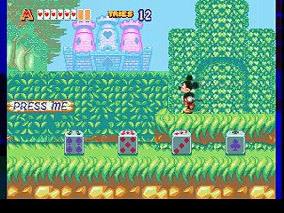 Mickey Mouse and Donald Duck - World of Illusion ( 5 level )
