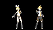 【MMD】Rin y Len Kagamine - Butterfly on My Your Right Shoulder