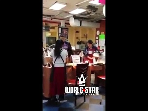 Sh t Got Real Crazy Woman Wrecks Shop Literally In BX Nail Spot! Causes Thousands Of Dollars Worth