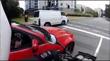 Undercover Motorcycle Cop Pulling Over Phone Users