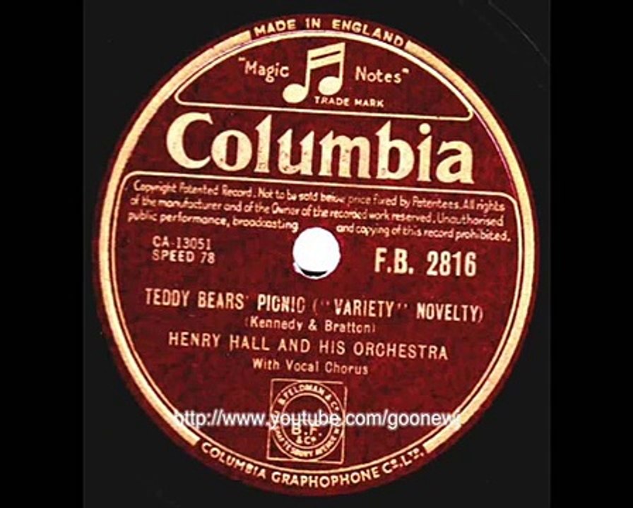 Teddy Bear's Picnic - Val Rosing with Henry Hall & his Orchestra