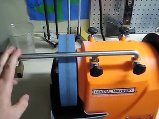Harbor Freight 95236 wetstone sharpening system