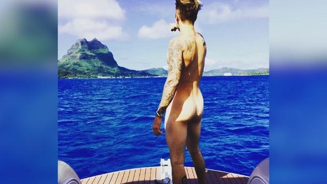 Bieber becomes the butt of all jokes after posting pic of his butt on Instagram