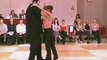 West coast swing dancers John Lindo and Deborah Szekely