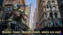 Finger Family Ninja Turtles  - Ninja Turtles Cartoon Finger Family Nursery Rhyme For Kids
