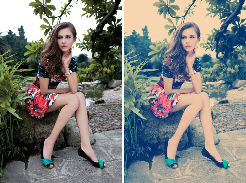 Photoshop Tutorials Instagram Style Photo Effects Nashville with photoshop
