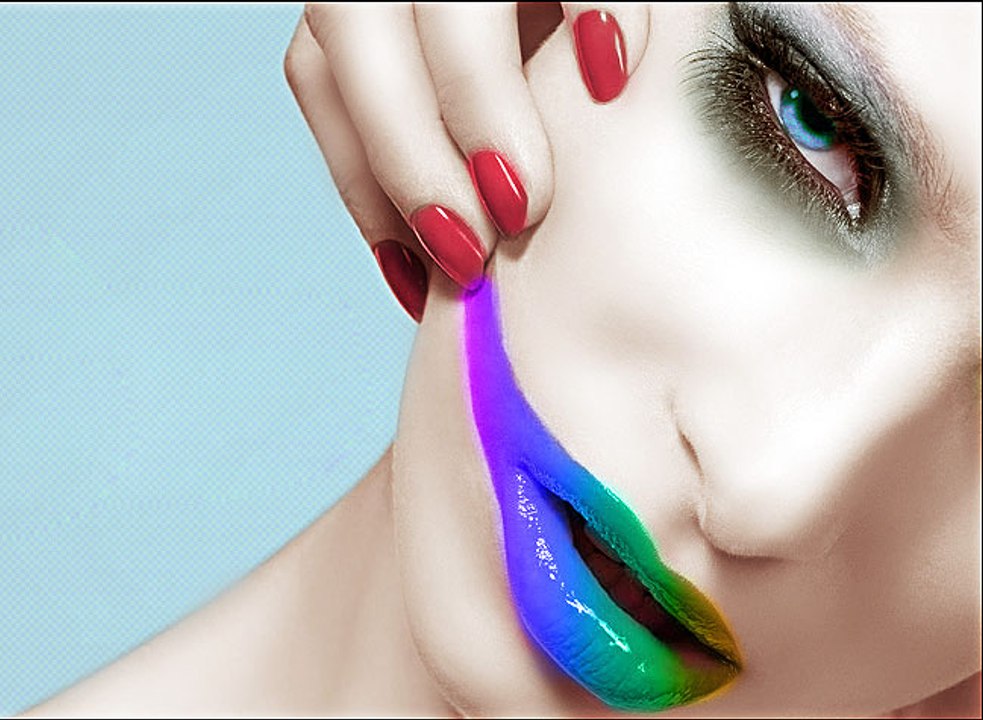 Photoshop Tutorials Photo Effects - Change Lip Color photoshop CS6