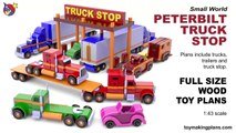 Wood Toy Plans - Peterbilt Truck Stop