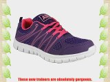 LoudLook New Ladies Womens Girls Lace Up Flat Uk Walking Jogging Running Trainers Shoes Size